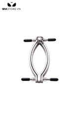 SMT261 - Kẹp mép âm hộ chất liệu kẽm dài 7.2cm màu trắng