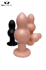 SMT2866 - Anal huge đồ chơi hậu môn silicon 2 tầng có 4 size