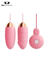 SMT1688 - Trứng rung 2 đầu silicon có 10 chế độ dài 64mm