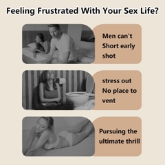 SMT2736 - Máy làm tình cầm tay có đế để tường rung hút 10 tần số