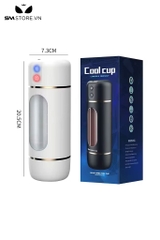 SMT2745 - Cốc thủ dâm có rung và tương tác bằng giọng nói dài 20.5cm