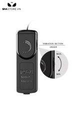 SMT507 - Trứng rung điều khiển có dây nối kẹp ti silicon dài 107mm