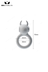 SMT782 - Vòng rung dương vật Cock ring kéo dài thời gian dài 70mm