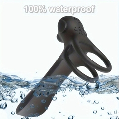 SMT2814 - Vòng đôi đeo dương vật điều khiển từ xa đầu hình con chó