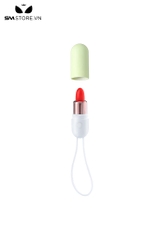 SMT828 -  Trứng rung mini bằng silicon ngụy trang thỏi son dài 180mm
