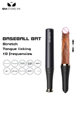 SMT1063 - Dương vật giả rung thụt liếm ngụy trang gậy bóng chày