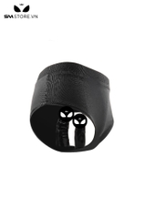 SMT163 - Dương vật giả 2 đầu silicon liền quần màu đen dài 9 và 13cm