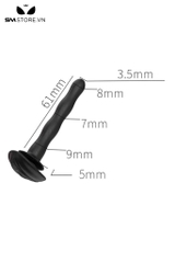 SMT2639 - Ống sounding hình âm đạo giả chất liệu silicon dài 61mm