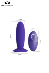 SMT2534 - Máy rung hậu môn silicon Pretty Love sạc điện dài 11cm