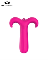 SMT2268 - Máy rung ngụy trang sừng con bạch dương hồng dài 10cm