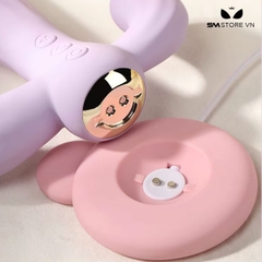 SMT1502 - Máy rung silicon 3 đầu Svakom ngụy trang cây xương rồng