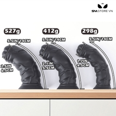 SMT2309 - Dương vật giả Châu Phi đế dính tường có 3 kích cỡ