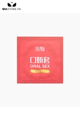 SMT1238 - Bao cao su tình yêu bằng miệng hương dâu tự nhiên