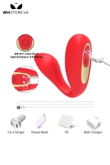 SMT2551 - Máy rung 2 đầu hình chữ U dài 73mm có 9 chế độ sạc điện