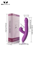 SMT2391 - Máy rung hút đầu dương vật có 10 chế độ rung sạc điện