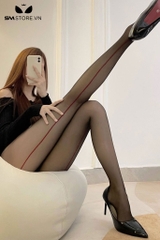 SMP142 - Quần tất da chân siêu mỏng hình chữ thập sexy quyến rũ