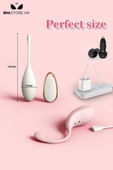 SMT1320 - Trứng rung mini điều khiển từ xa dùng sạc dài 180mm