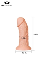 SMT1777 - Dương vật giả khủng lồ Lovetoy đường kính 6.6cm