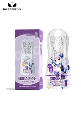 SMT1139 - Cốc thủ dâm silicon anime hậu môn và âm đạo dài 180mm