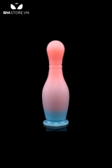 SMT1296 - Butt plug hậu môn silicon phát sáng có thể uốn cong