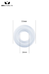 SMT889 - Vòng đeo dương vật silicon mềm dẻo đường kính 33mm