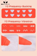 SMT2248 - Máy rung hút ngụy trang củ cà rốt có 10 tần số sạc điện