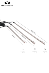 SMT2381 - Que rung sounding inox có 3 kích cỡ kèm sốc điện