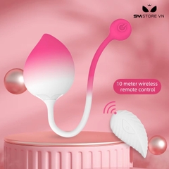 SMT2009 - Trứng rung điều khiển qua APP hình nụ hoa bằng silicon