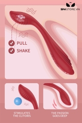 SMT2816 - Máy rung thanh cong có 9 chế độ sạc điện dài 187mm