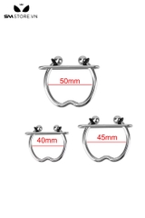 SMT2249 - Vòng đeo dương vật inox có thể điều chỉnh và 3 kích cỡ