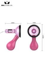 SMT2004 - Máy rung hút núm vú bằng silicon mềm dài 10.5cm