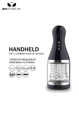 SMT2543 - Âm đạo giả silicon tự động xoay đảo chiều tự động dài 24cm