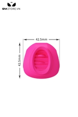 SMT2560 - Máy rung âm vật mini Pretty Love có lưỡi liếm dài 42mm