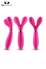 SMT2346 - Máy rung 3 nhánh 2 đầu dài 193mm có 9 tần số sạc điện