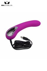 SMT109 - Máy rung thanh cong mềm mại chất liệu nhựa silicon