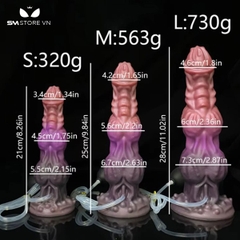 SMT2223 - Dương vật giả monster bắn tinh silicon mềm có 3 size