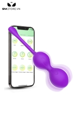 SMT2454 - Bóng tập kegel silicon rung 9 tần số điều khiển qua APP