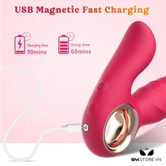 SMT5151 - Máy rung đầu dương vật thiết kế 2 nhánh có 10 chế độ