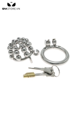 SMT2705 - Khóa dương vật inox không gỉ nắp nồi có 24 hạt