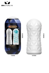 SMT303 - Cốc thủ dâm silicon mềm Pretty Love có bi lăn dài 150mm