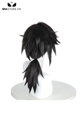 SMP150 - Tóc giả anime hòa trang thành Tomioka Yoshio bím buộc