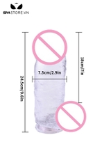SMT2893 - Dương vật giả silicon khủng lồ đường kính 7.5cm
