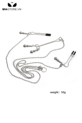 SMT1556 - Kẹp âm vật và núm vú thiết kế 3 đầu gắn 3 chuông