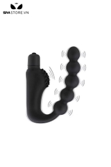 SMT822 - Trứng rung hậu môn silicon dài 230mm với 10 chế độ rung
