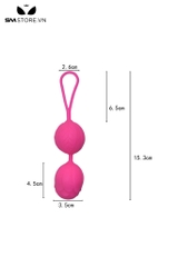 SMT2053 - Bóng tập kegel hình chiếc lá chất liệu silicon mềm