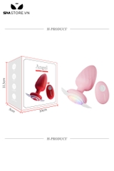 SMT2013 - Anal play rung 12 chế độ bằng silicon sạc điện dài 9.8cm