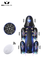 SMT538 - Máy tập to dương vật silicon điều khiển từ xa hình tên lửa