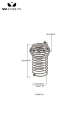 SMT2024 - Vòng bi đeo dương vật đường kính 30mm bằng thép không gỉ