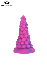 SMT2523 - Đồ chơi hậu môn silicon hình quả nho liền dài 16cm