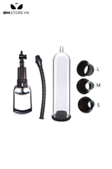 SMT549 - Máy tập tăng kích thước dương vật kéo tay có âm đạo giả dài 185mm